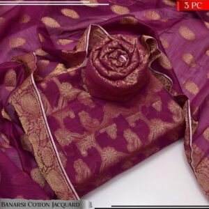 Cotton Banarsi Jacquard